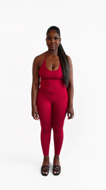 SS Cherry Halter Tank Set