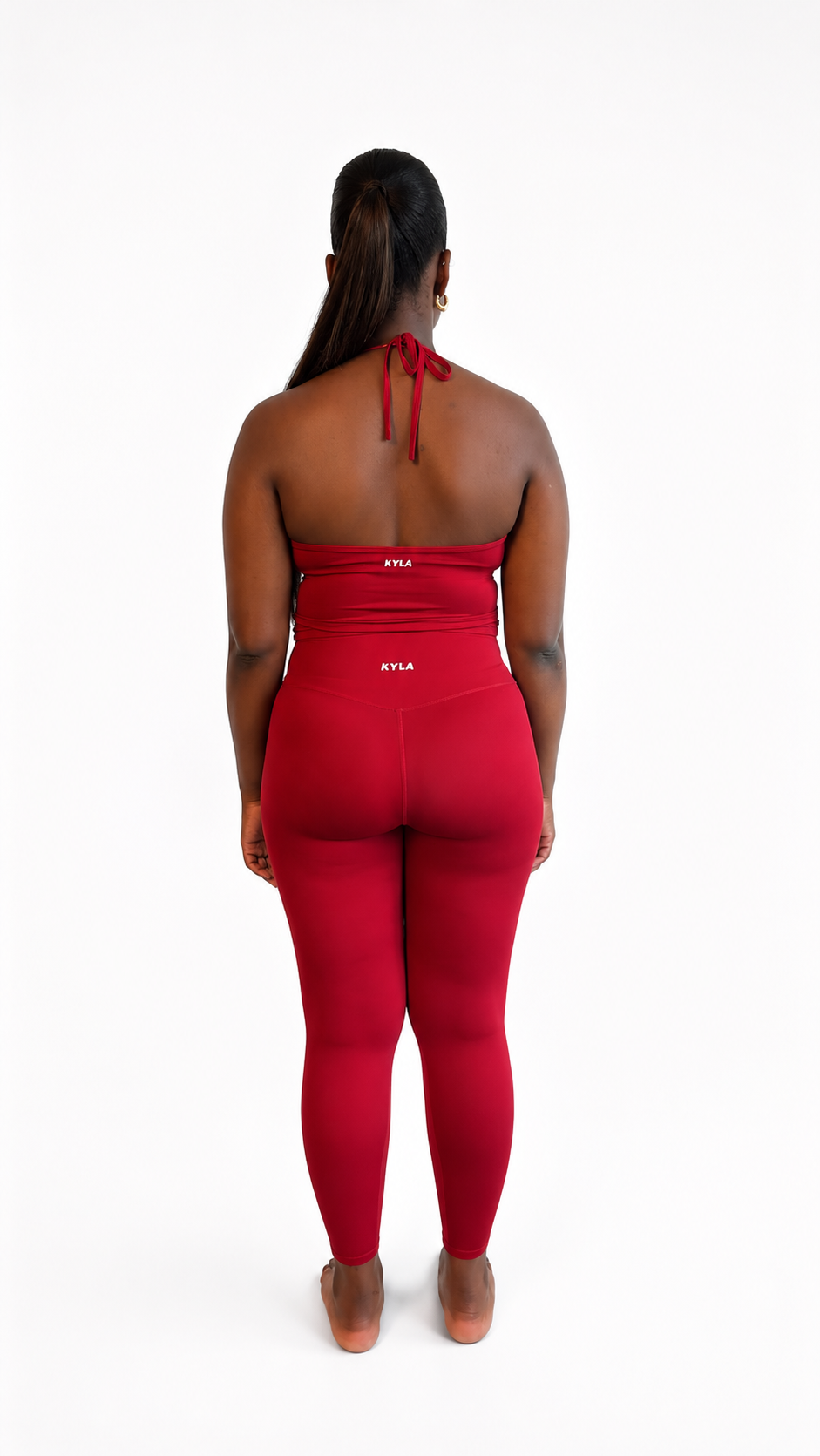 SS Cherry Halter Tank Set